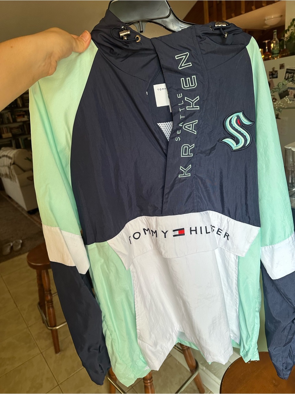 Seattle Kraken, wind breaker - Tommy Hilfiger